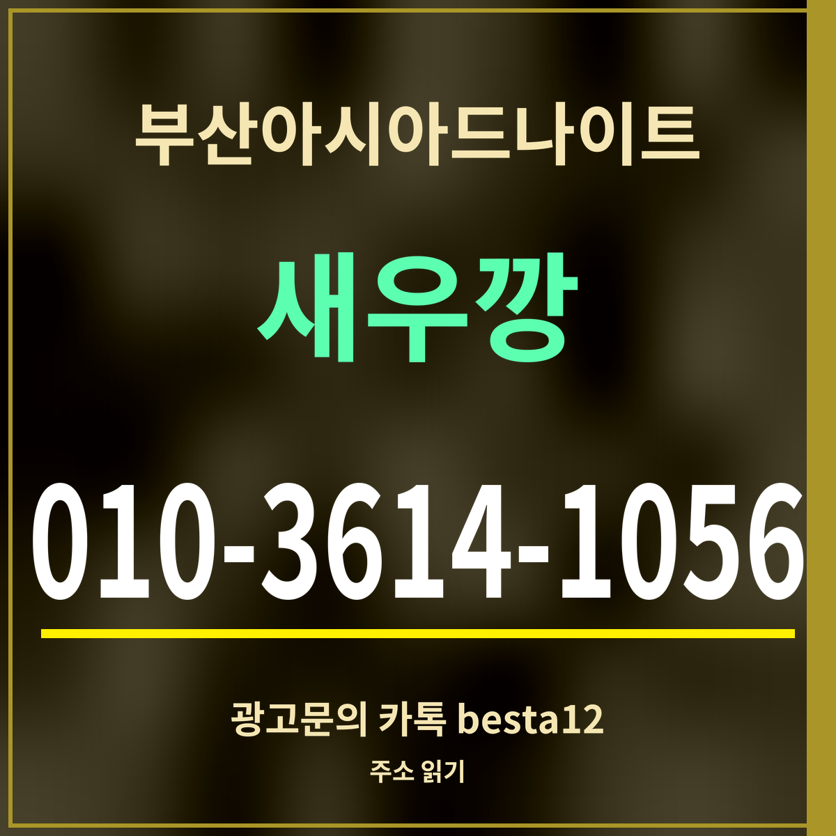 부산아시아드나이트 새우깡 010-3614-1056 광고문의 카톡 besta12